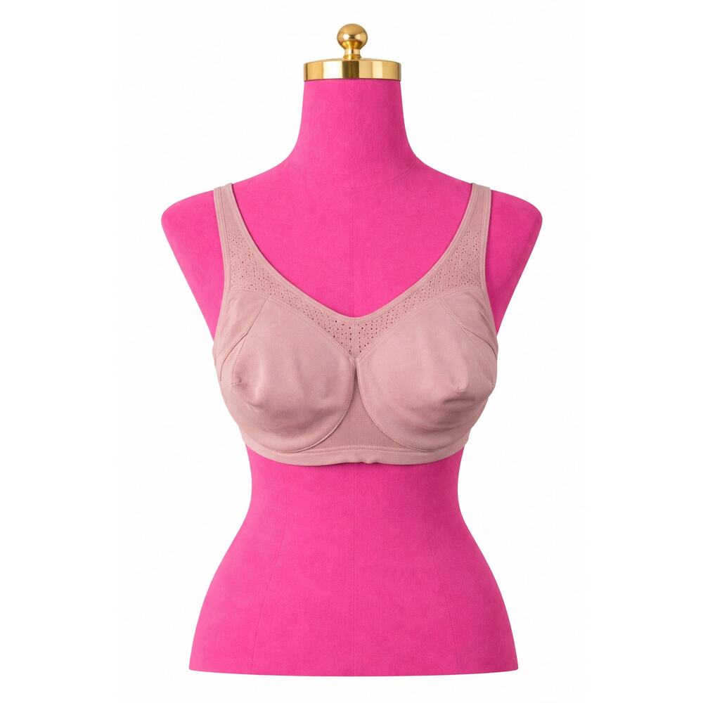 Glamorise Women's Plus Size Hi-Impact Sports Bra Underwire #9066 38C